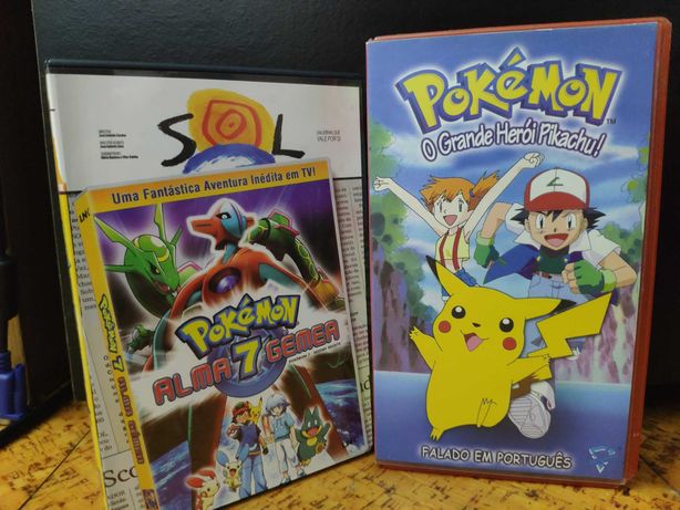 Pokémon VHS e DVD