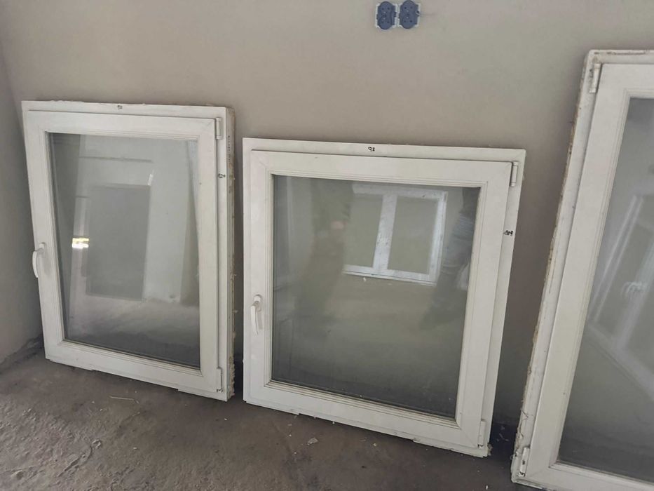 okno  2 skrzydłowe Plastik