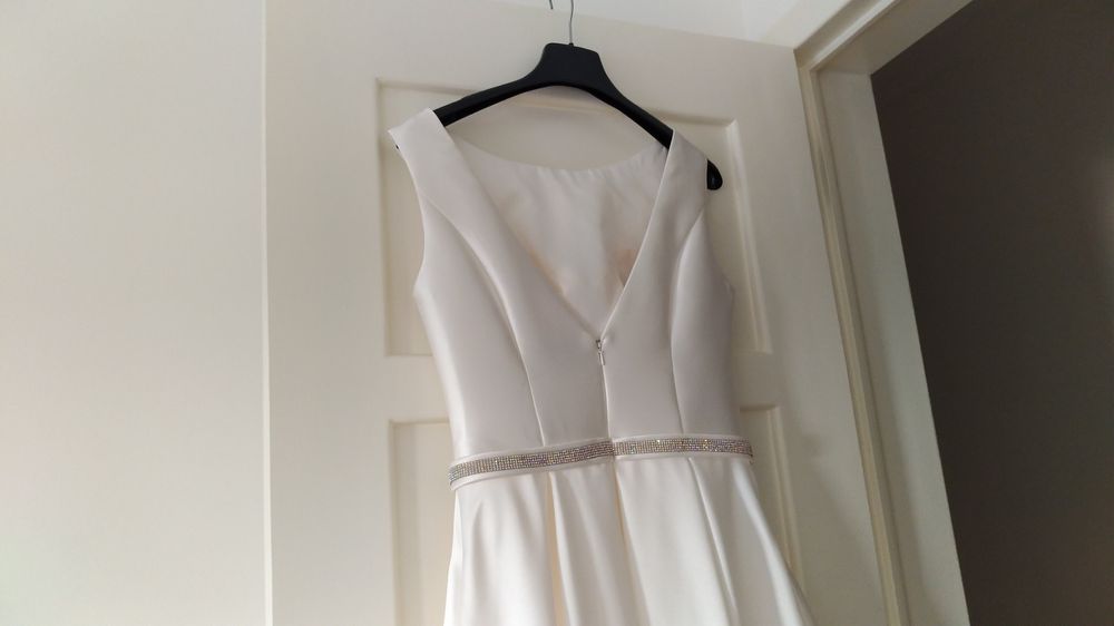 Vestido de noiva ao estilo Rosa Clará