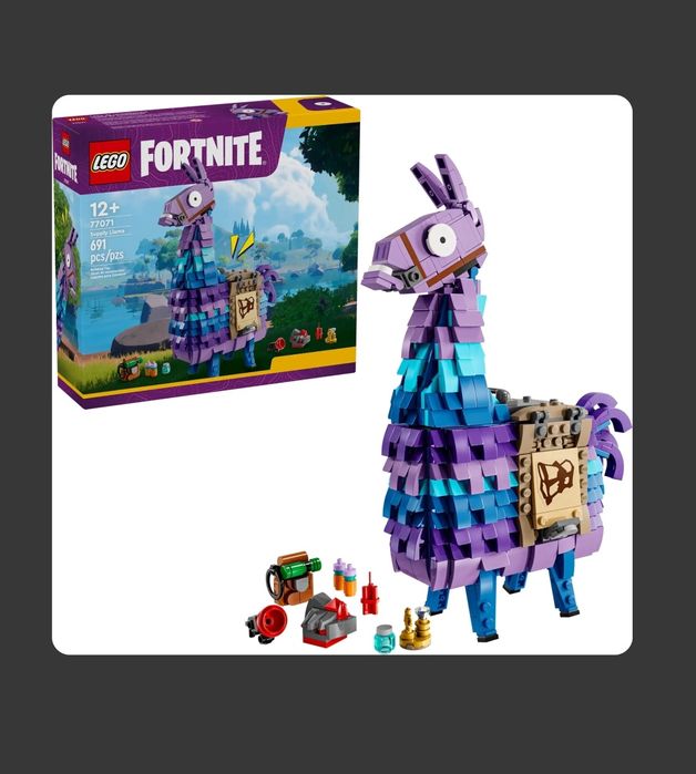 Коллекционный набор лама lama fortnite фортнайт пиньят 77071 Лего lego