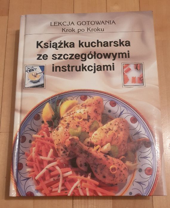 Lekcja gotowania krok po kroku - książka kucharska