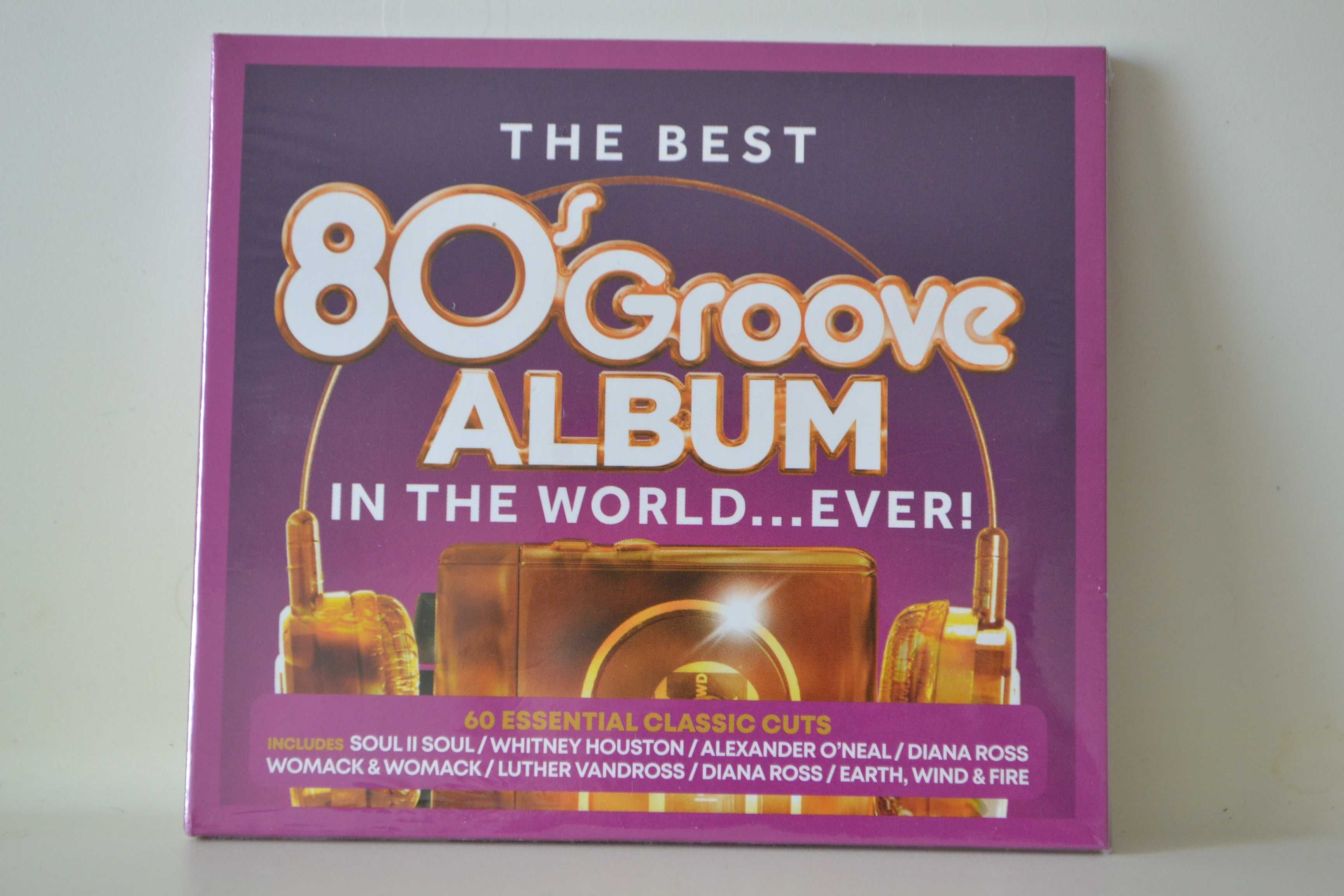 The Best 80s Groove  Album 3CD Nowy w folii