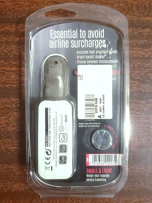 Pesa-bagagem para viagem