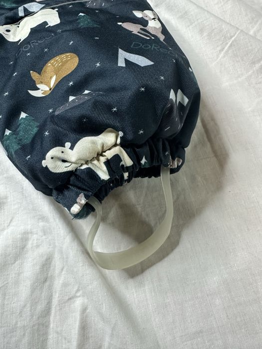 Зимовий дитячий теплий цільний комбінезон