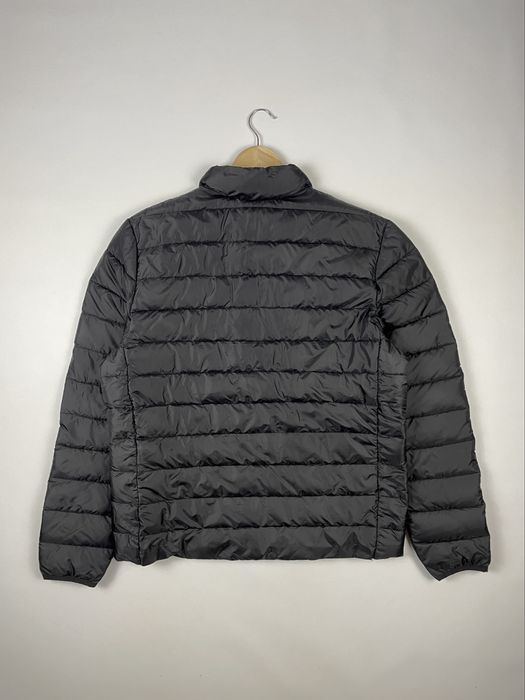 Куртка H&M Lightweight Puffer Jacket (S) чорна чоловіча мікропуховик