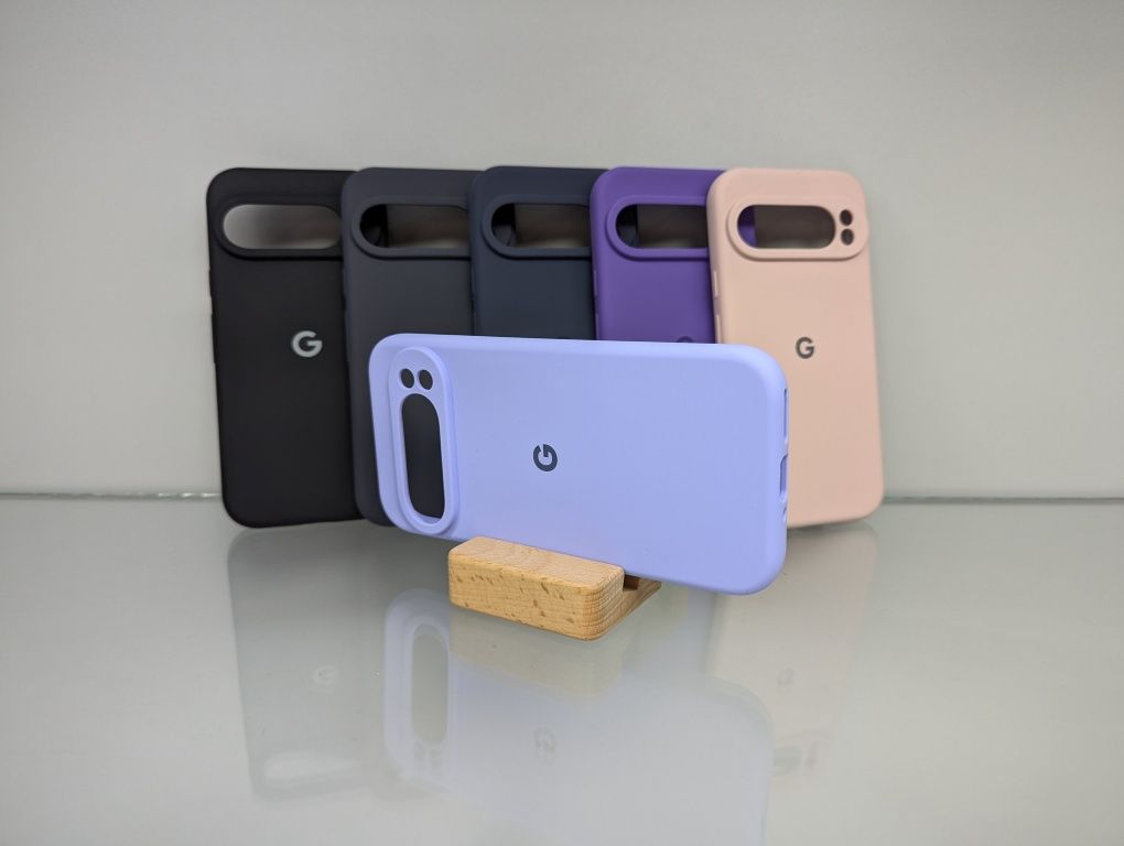 Google Pixel 9 Pro Противоударный чехол з логотипом софт тач Чохол