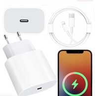 Zestaw Ładowarka USB-C 20W + Kabel do iPhone