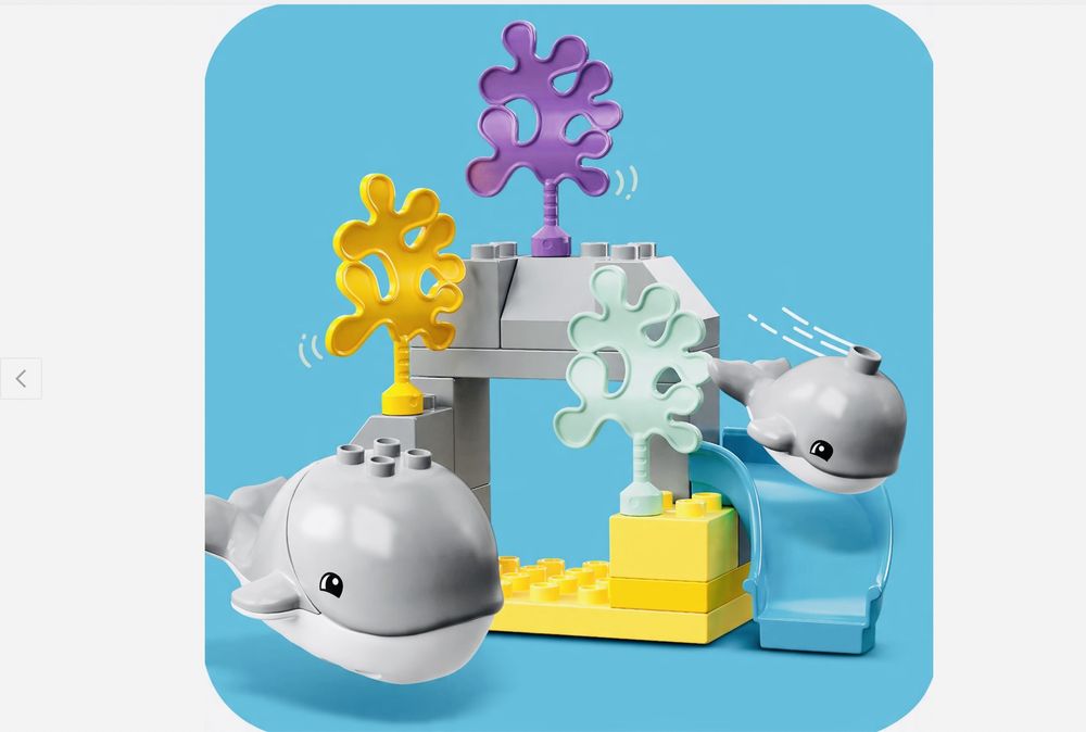 Lego duplo Dzikie Zwierzeta Oceanów