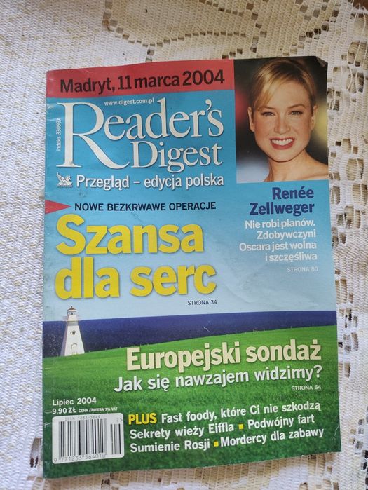 Miesięcznik,, Reader's Digest " 7/2004