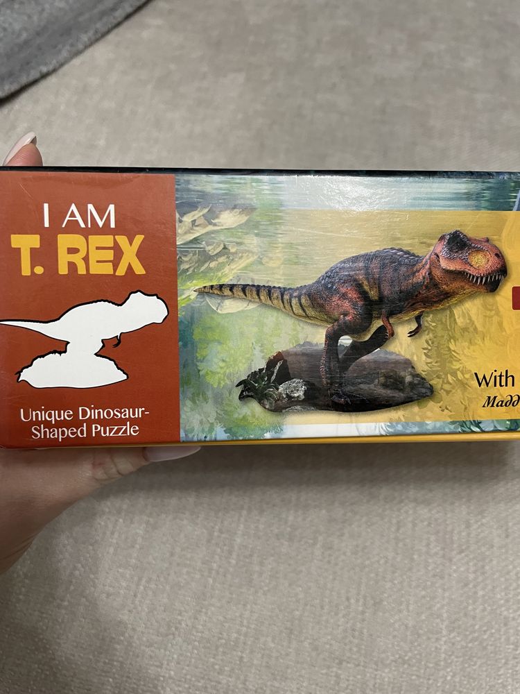 Пазли динозавр T-rex