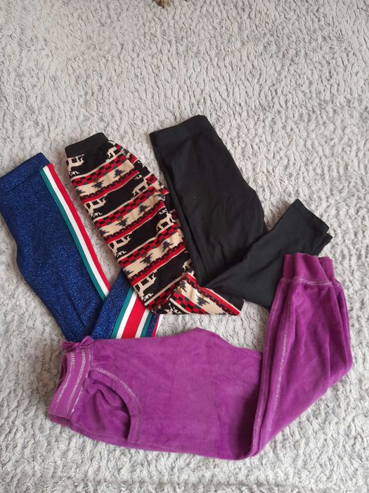 Legginsy dla dziewczynki w roz.116/122