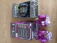 Patins Zinc Street Gliders, 1 par rosa e 1 par preto
