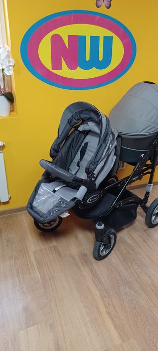 Wózek bliźniaczy głęboko spacerowy KOMIS NW