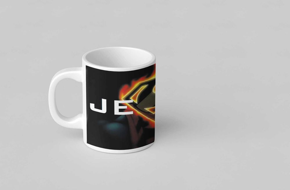 Caneca Personalizada Cheia. de Fé Super Jesus # 5003