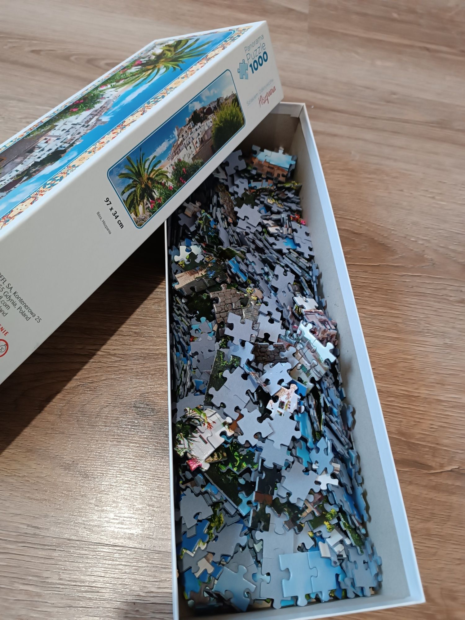 Puzzle 1000 elementów Szlakiem odkrywców, Hiszpania