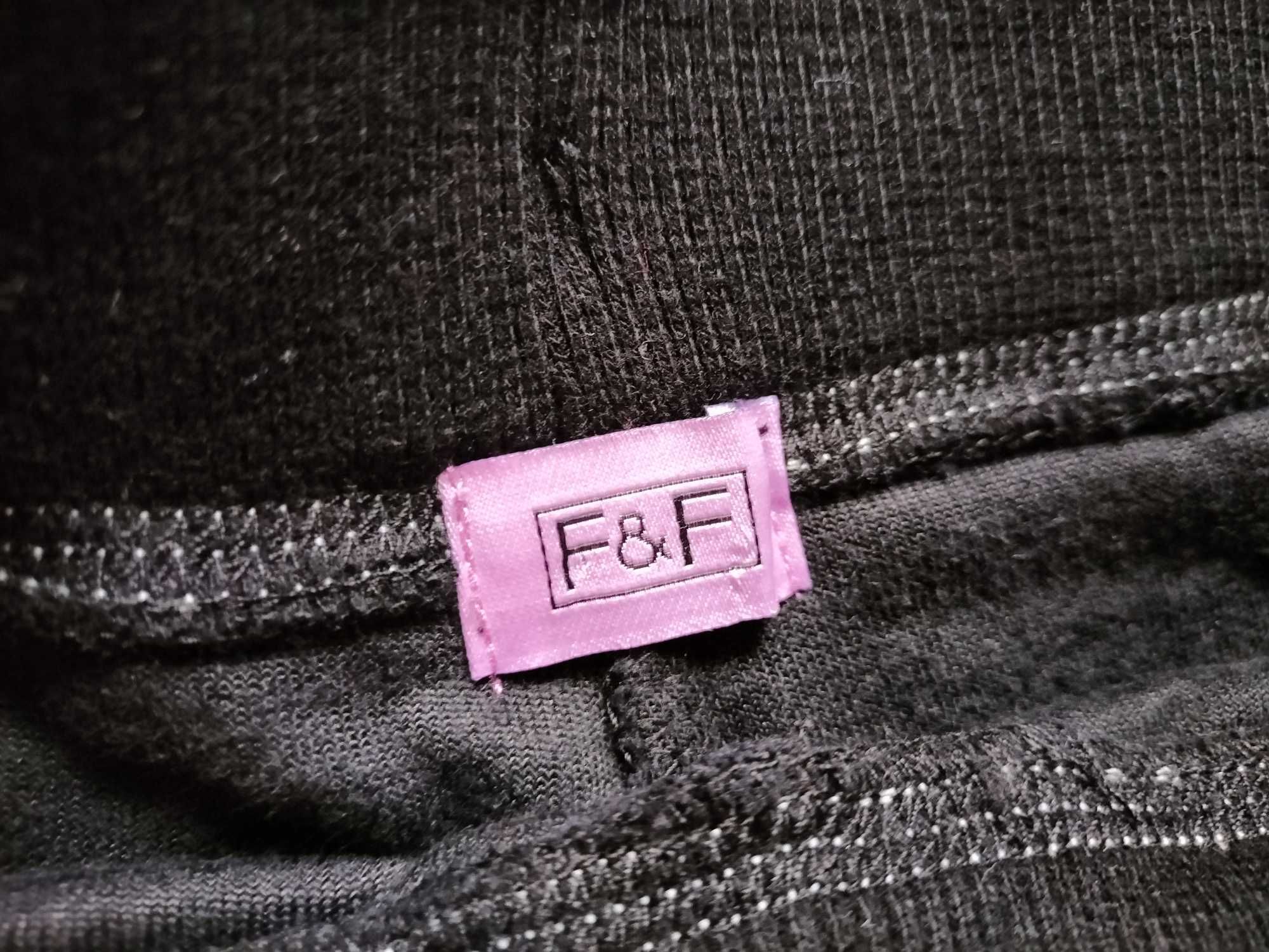 welurowe spodnie dresowe dziewczęce F&F 116 stan idealny