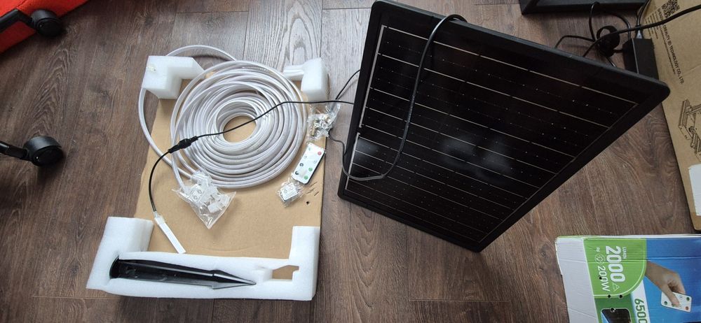 Panel solarny z bateria
