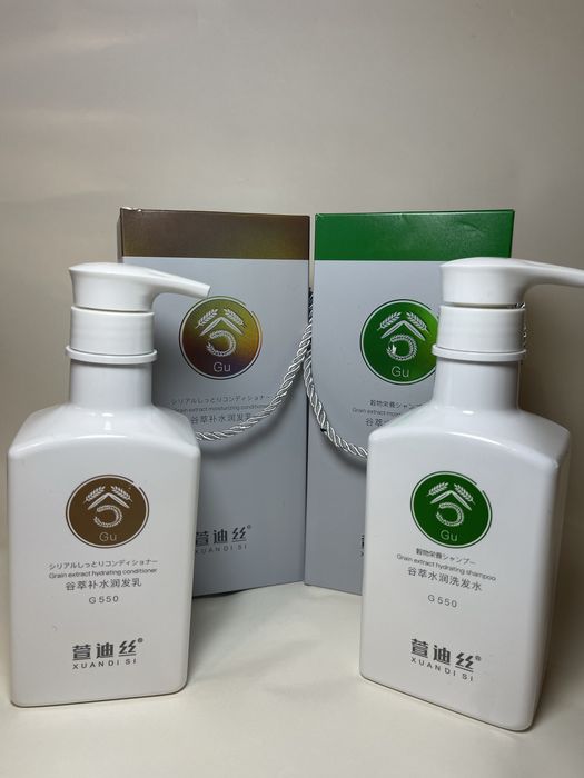 Зволожувальний шампунь з екстрактом зерна XUANDI