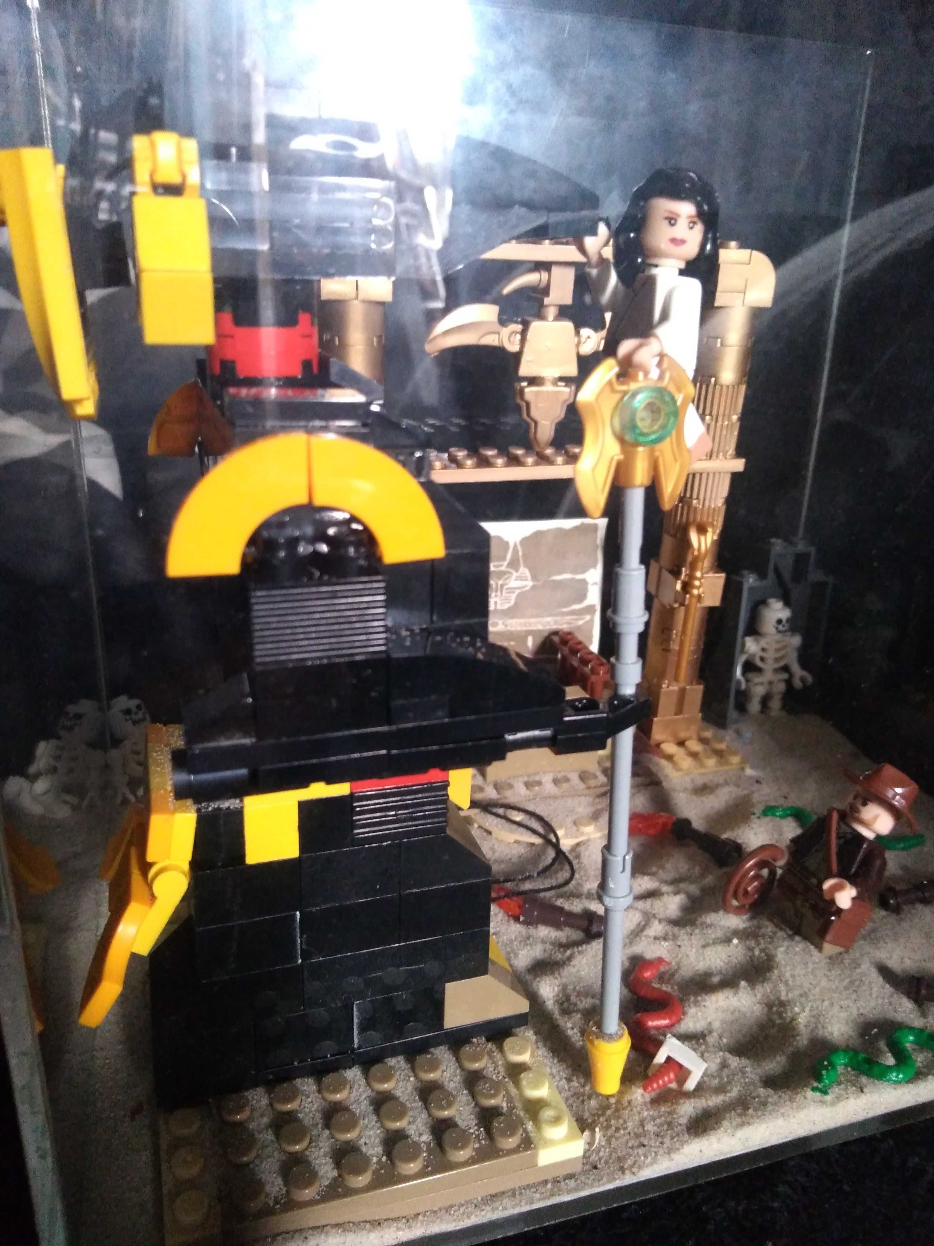 Diorama Moc Lego Indiana Jones:Os salteadores da arca perdida