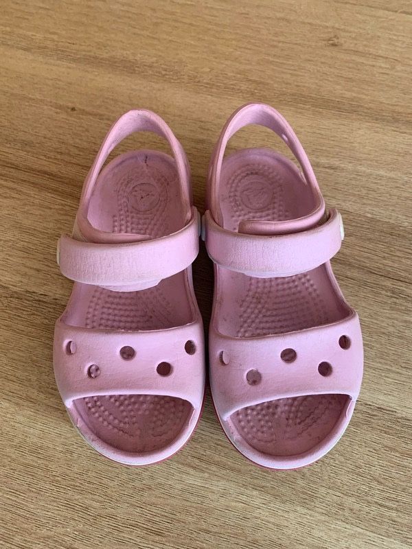 Crocs sandały, różowe, rozmiar c8, 25