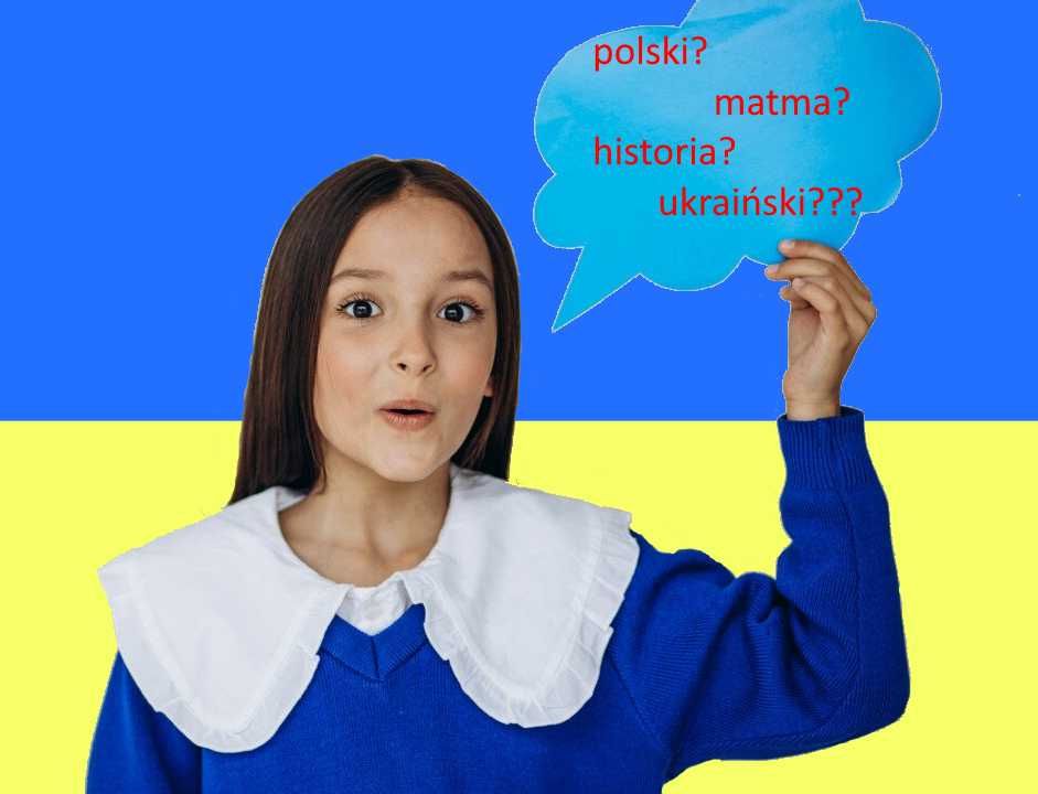 Język polski na różnych przedmiotach.
