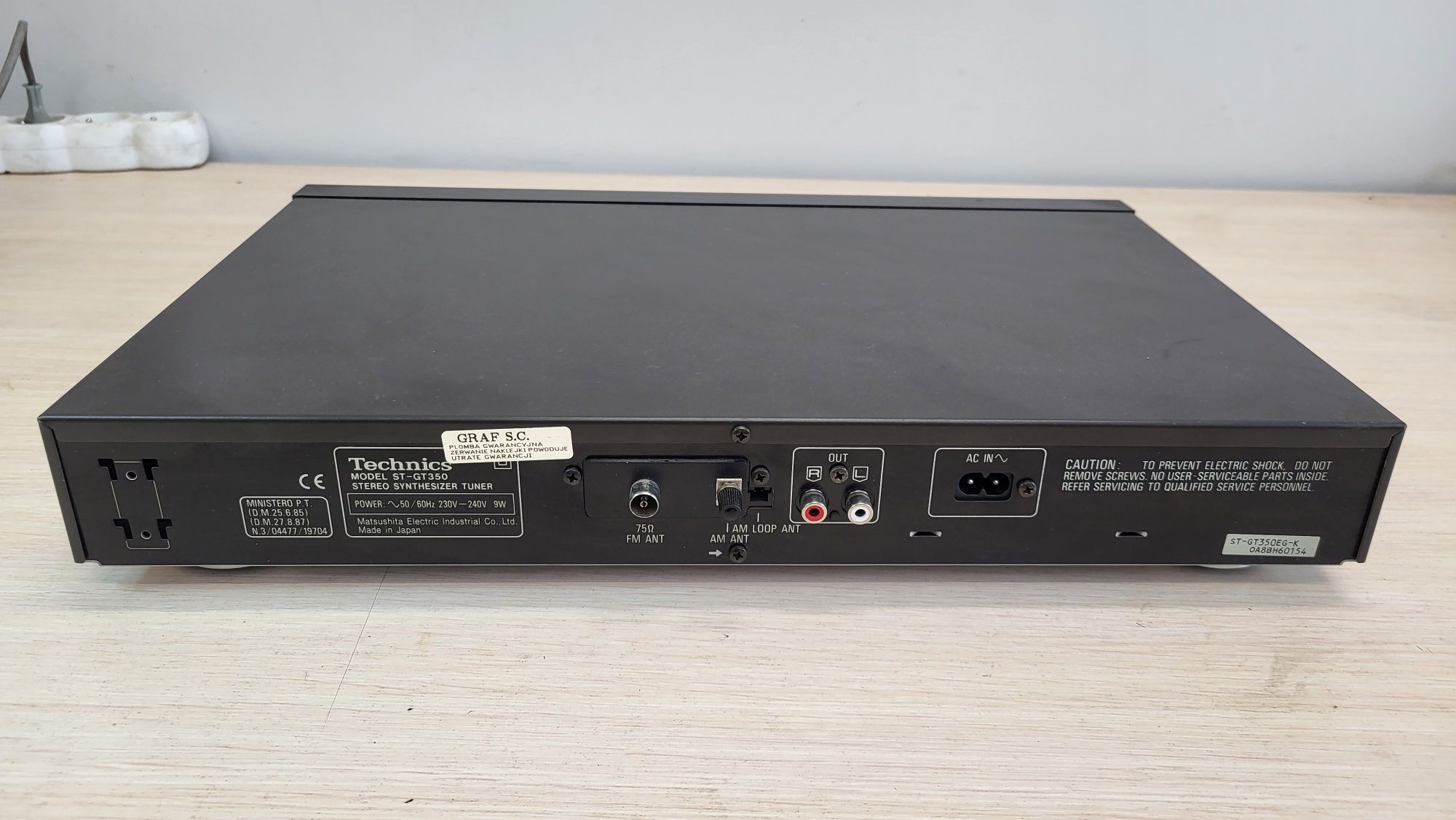 Tuner TECHNICS ST-GT350 radio