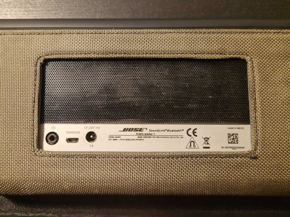 Coluna BOSE SoundLink Bluetooth Mobile II - Som Premium - 70€