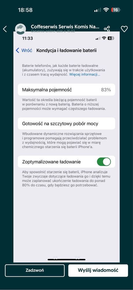 Smartfon Apple iPhone 12 4 GB / 64 GB czarny IDEALNY STAN