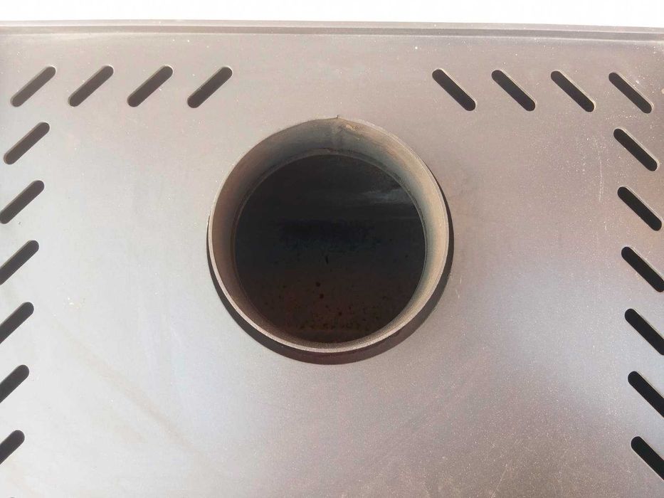 Ciepły niemiecki Piec piecyk do garażu kominek koza Caminos 7kW + RURA