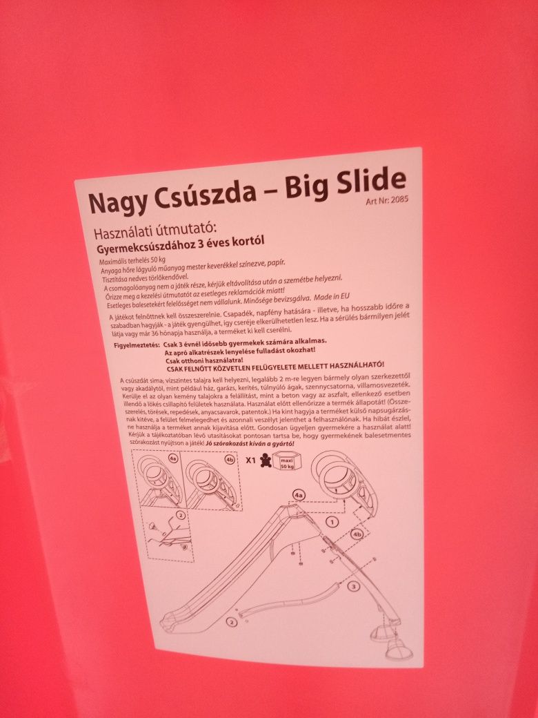 Zjeżdżalnia slide 2m