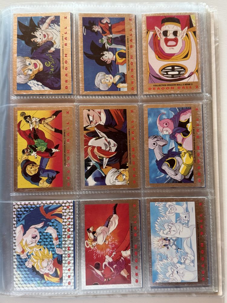 Dragon Ball Z cards Panini Série 2 - Completa