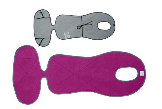 Wkładka merino do fotelika SIMPLE WOOL G1 RÓŻOWA More Merry NEW 2025