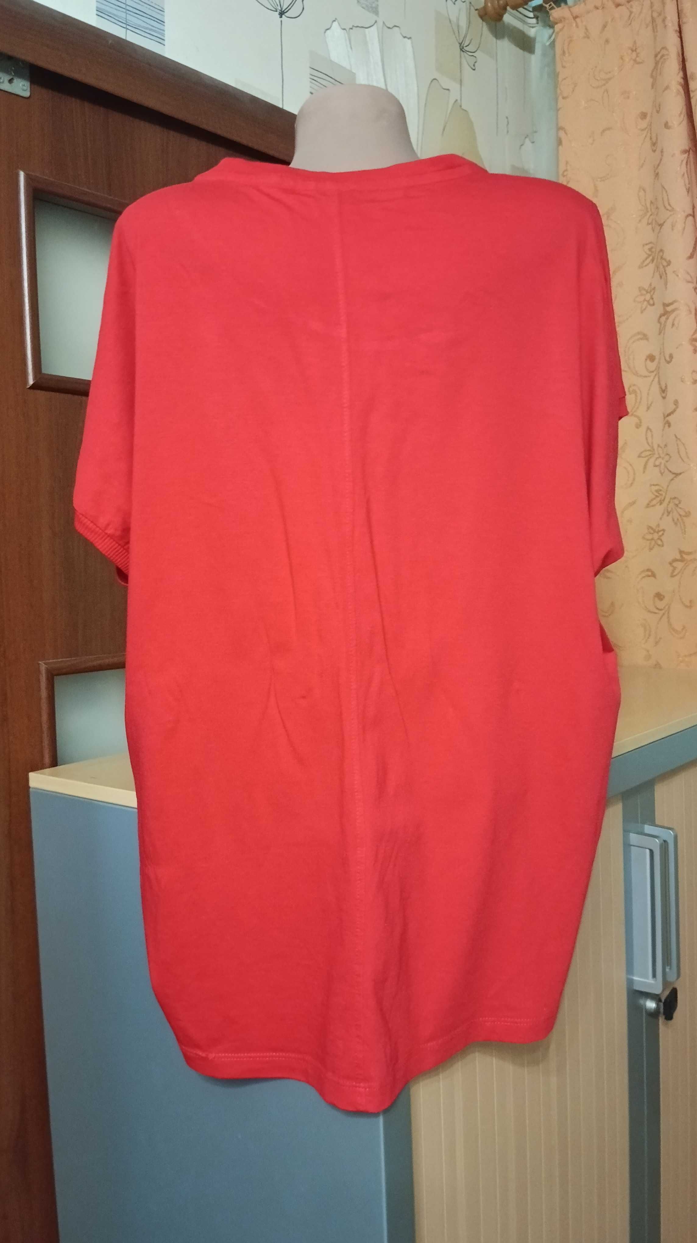 Яркая футболка OVERSIZE, размер 18 - XL - 52