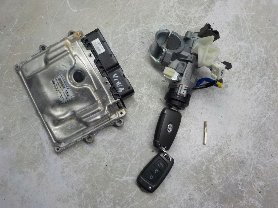 Hyundai Kona 1.0T Gdi Komputer Stacyjka kluczyki Zestaw Kpl