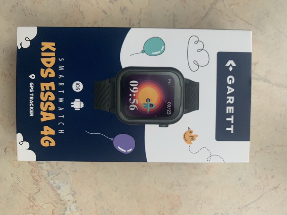 Smartwatch Garett Kids Essa 4G czarny