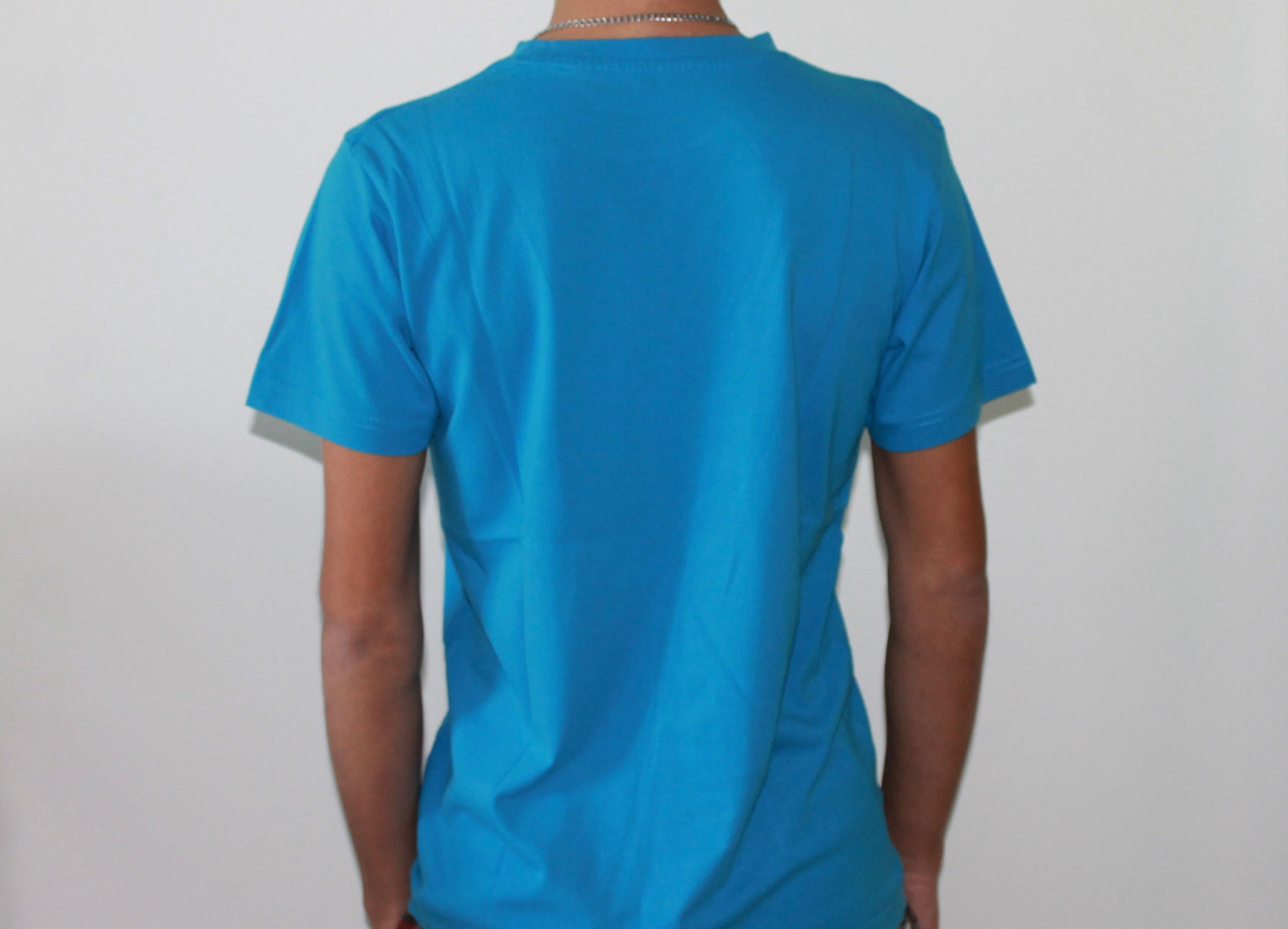 T-shirt billabong azul com logotipo