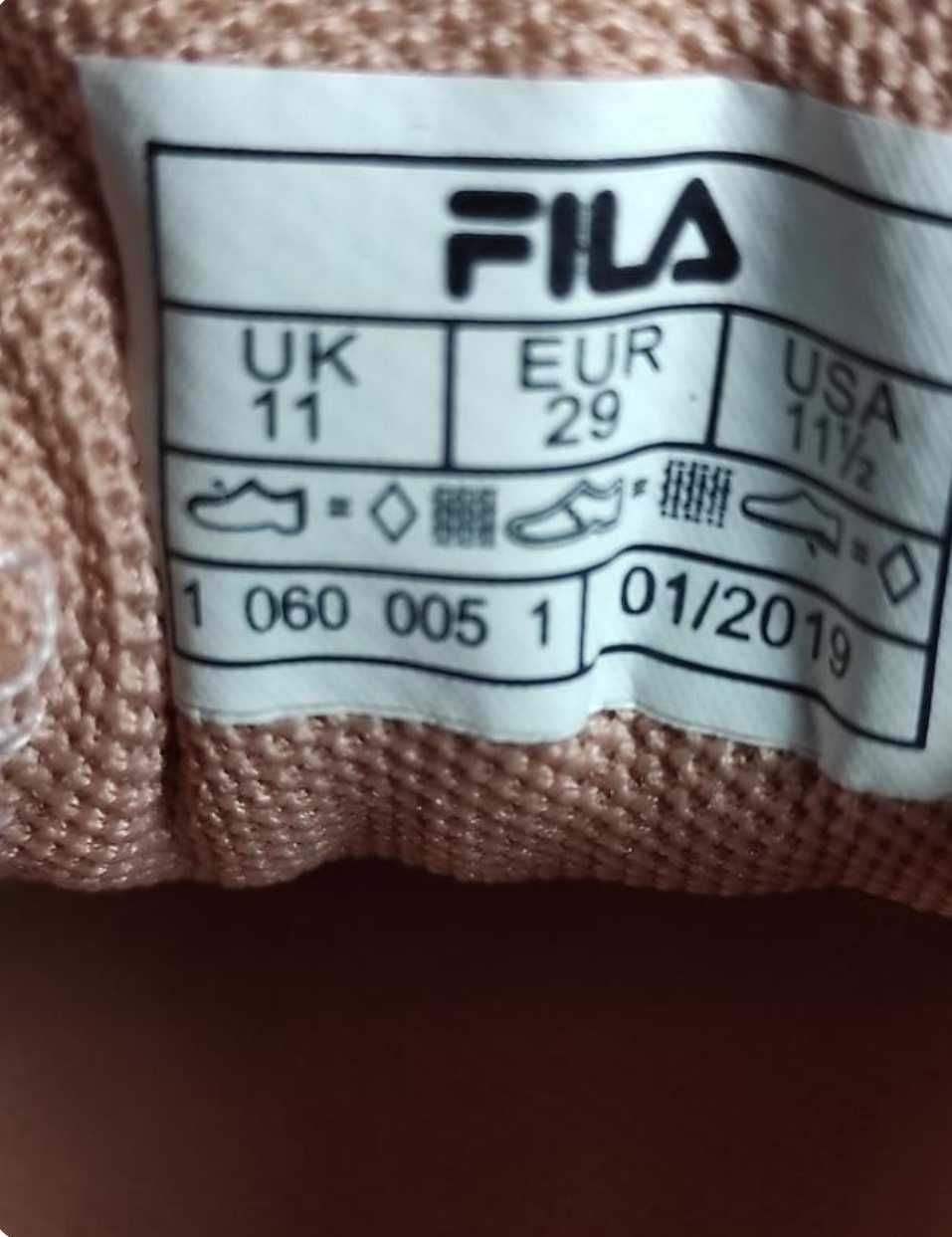 Кросівки FILA  р.29 довжина устілки 18 см.