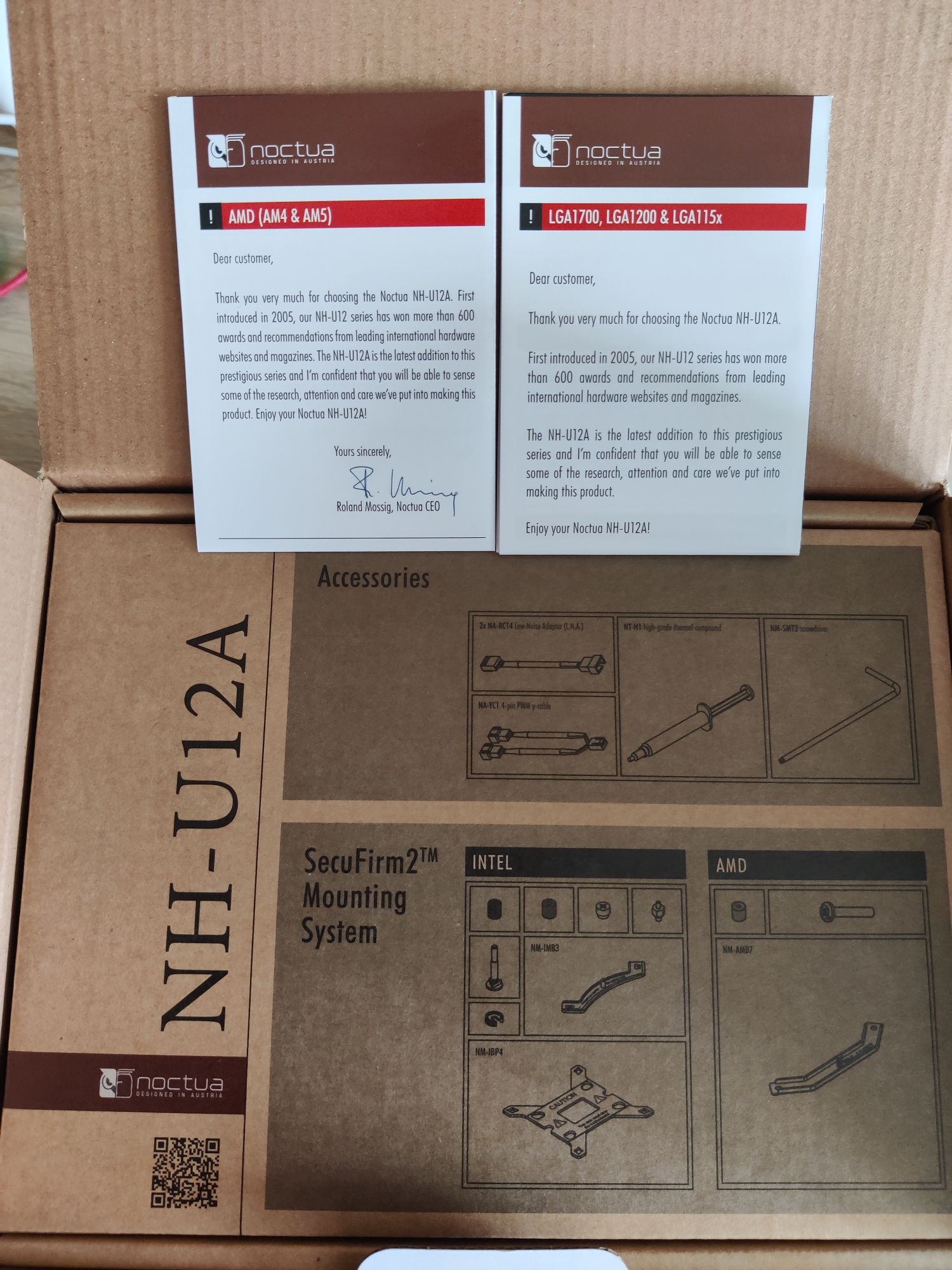 Повітряне охолодження Noctua NH-U12A