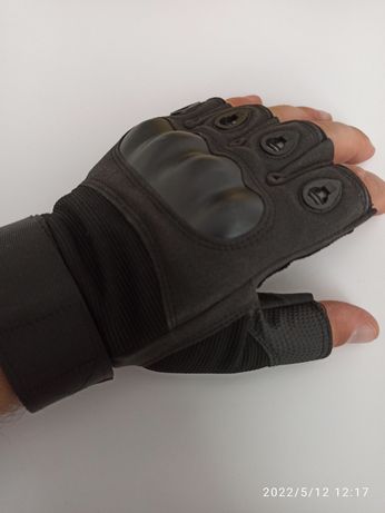 Rękawice rękawiczki krótkie bez palców militarne taktyczne wojskowe