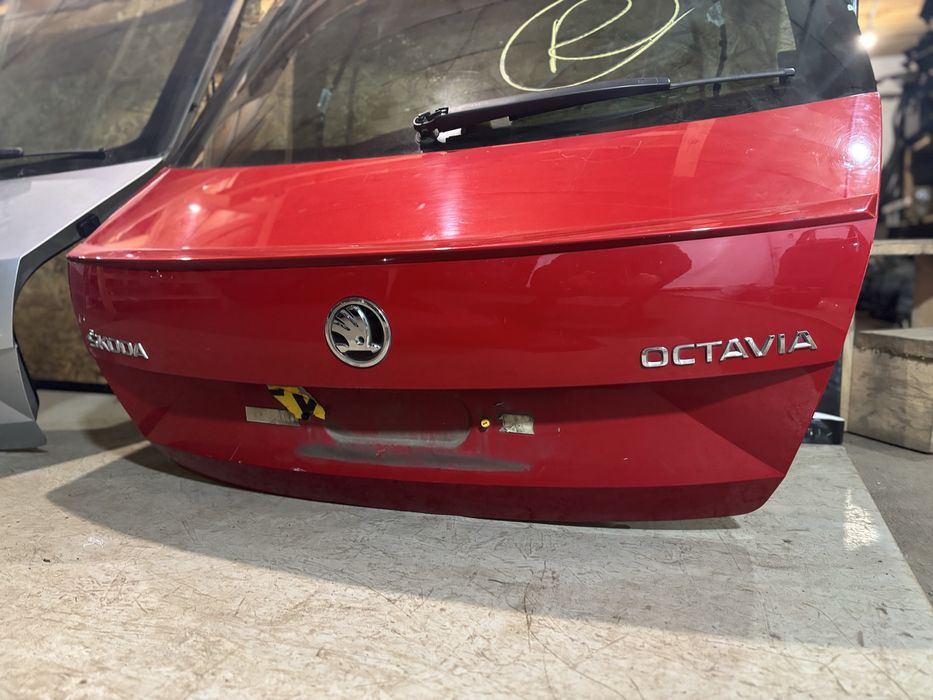Кришка багажника ляда кляпа скло Skoda Octavia A7 LA7W 9156 8e8e