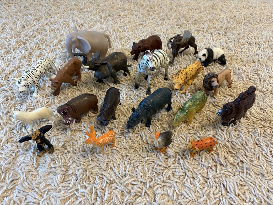 Колекція тварин: сафарі, дикі, морські, птахи