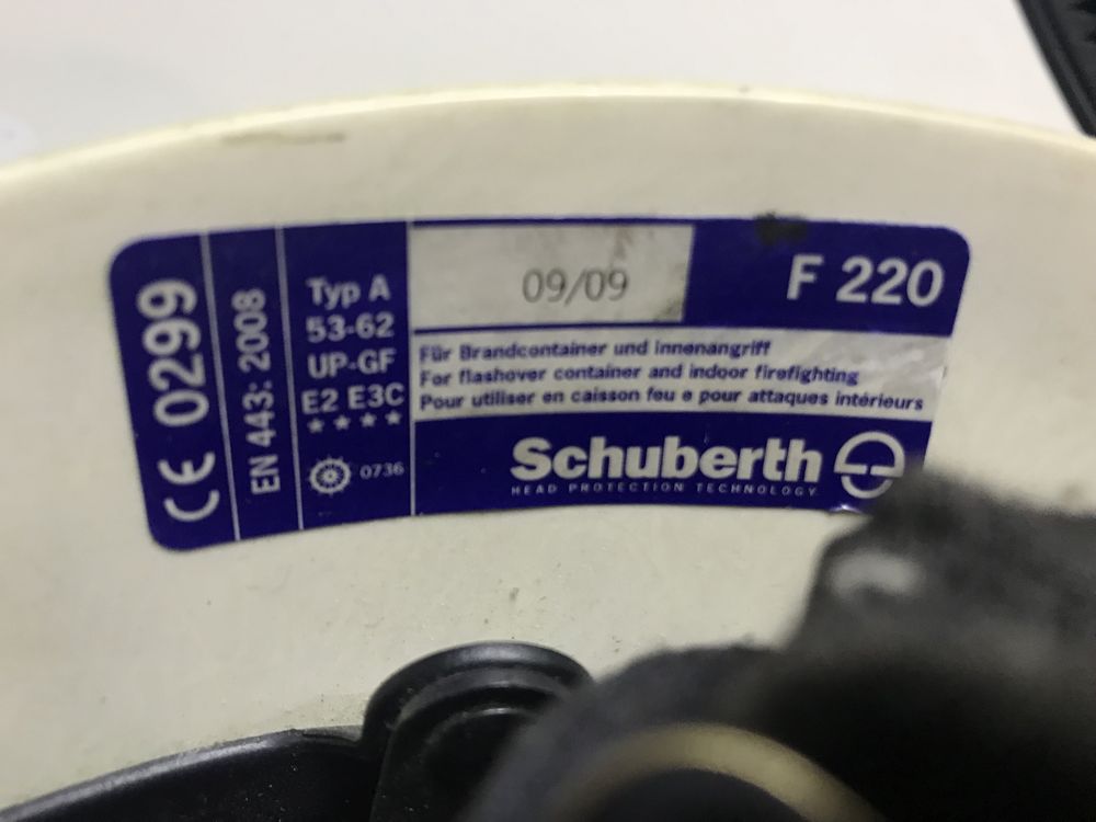 Шлем (каска) Пожарного ДСНС Schuberth f220