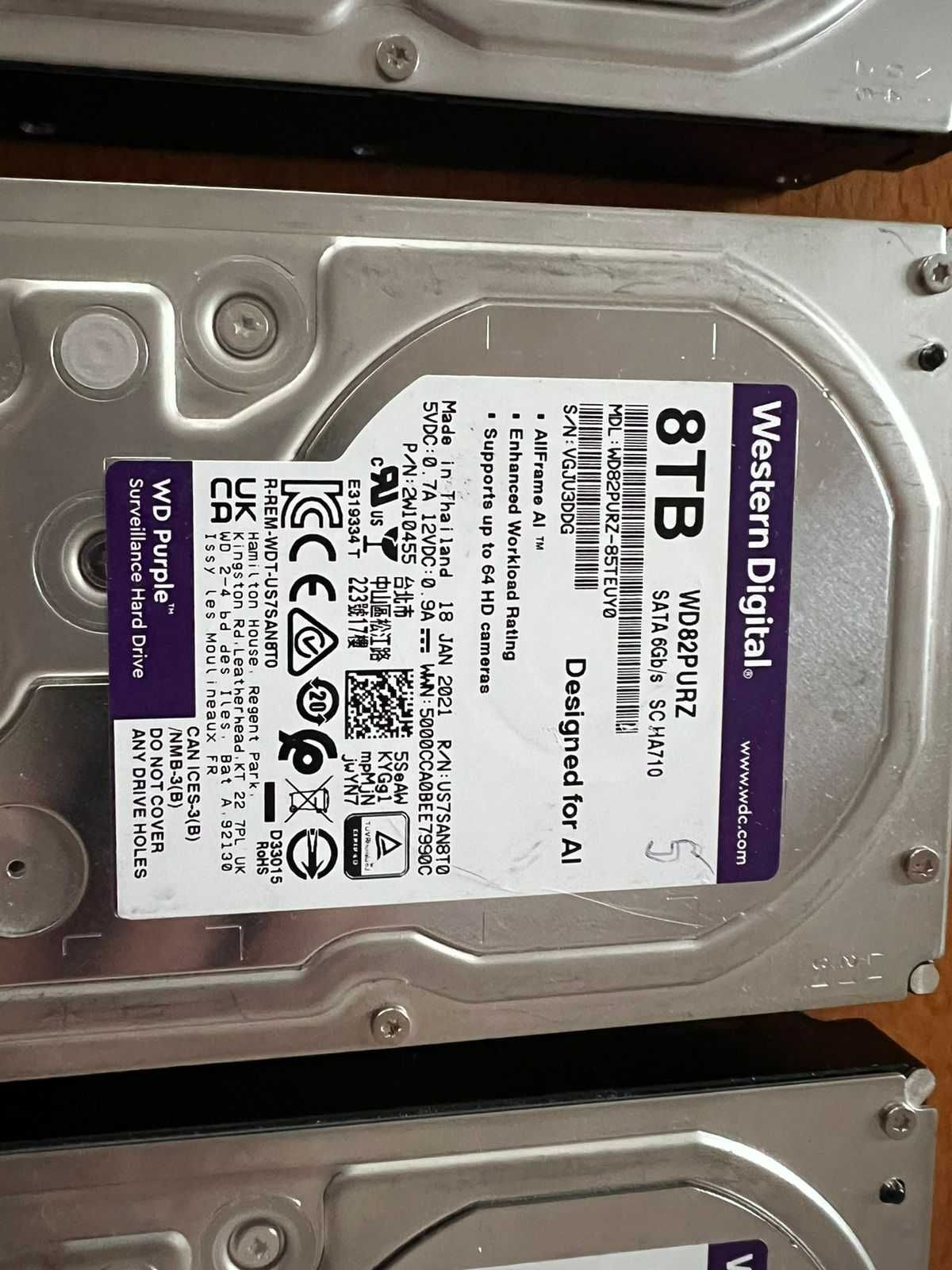 Жесткий диск WD Purple 8 TB