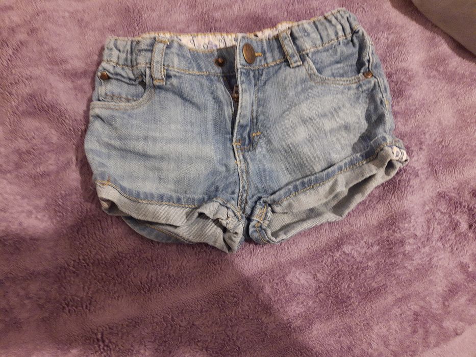 Spodenki jeansowe h&m