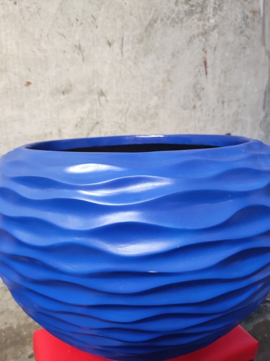 Vaso em fibra para interior e exterior