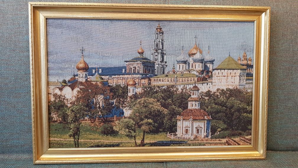 Икона из янтаря 30×40