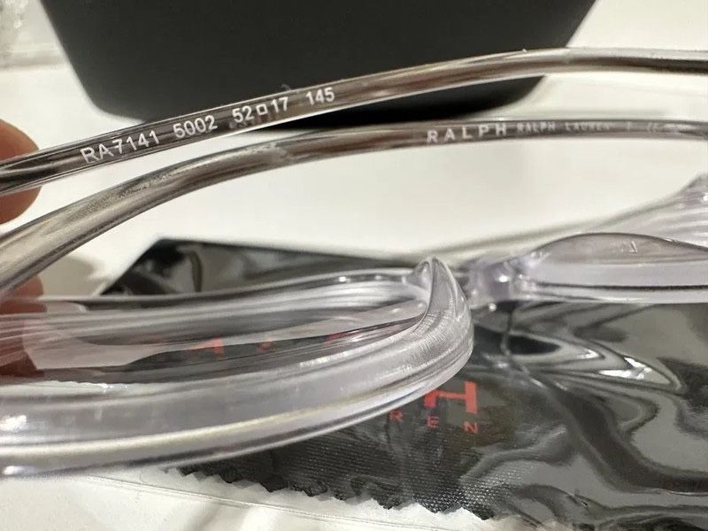 Oprawki okulary transparentne ralph lauren szkła hoya korekcyjne