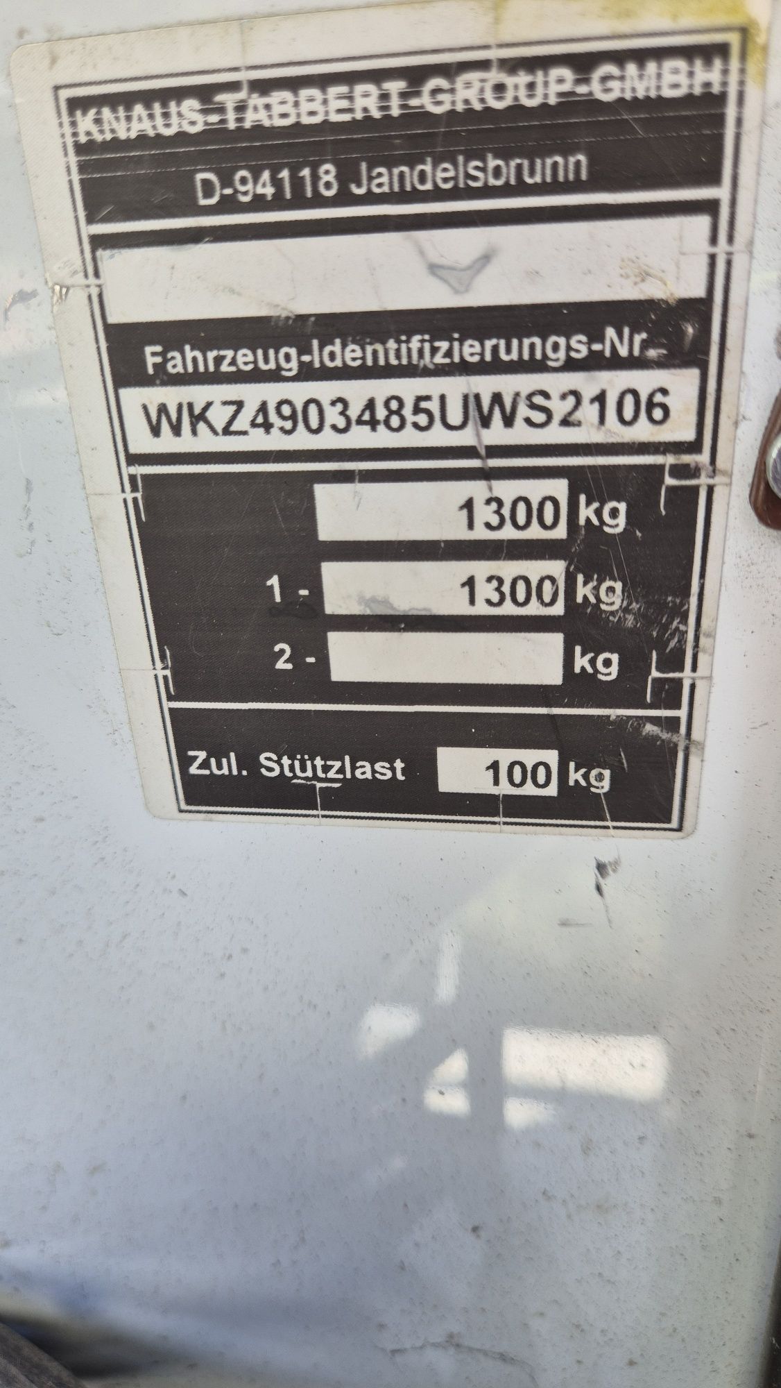Przyczepa kampingowa Wilk 495