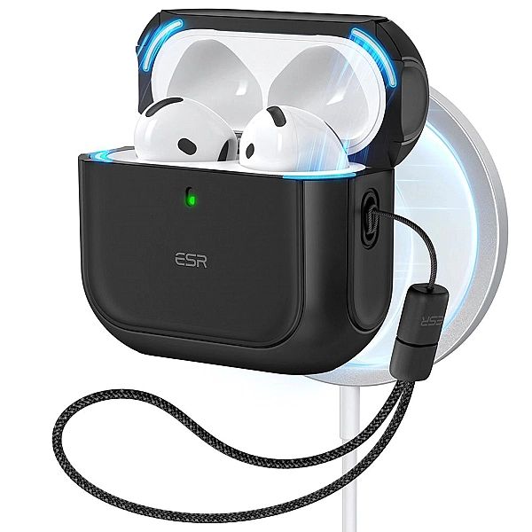 Esr Orbit Halolock Magsafe Apple Airpods 4 Black
