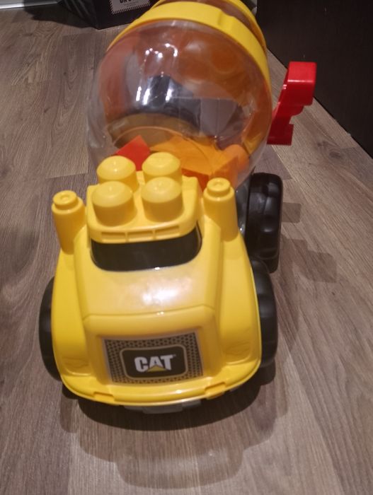 Betoniarka autko klocki cat